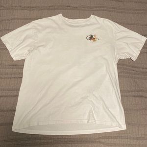 Young & Reckless White T-Shirt w/ floral design